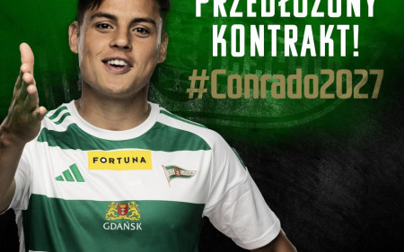 Conrado przedłużył kontrakt z Lechią Gdańsk do 2027 roku