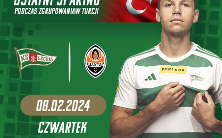 W czwartek sparing z Szachtarem Donieck