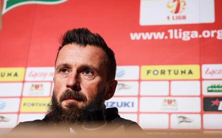 Konferencja prasowa przed meczem z Zagłębiem Sosnowiec