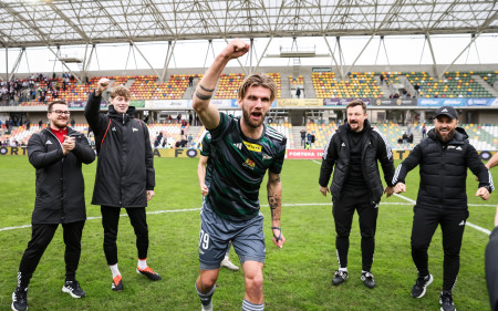 Obejrzyj kulisy meczu z Podbeskidziem!