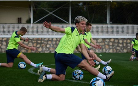 Maksym Khlan zagrał w meczu reprezentacji Ukrainy U-21