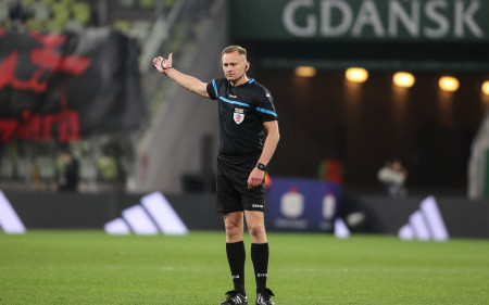 Piotr Lasyk sędzią meczu z Polonią Warszawa