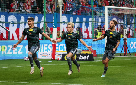 Skrót meczu z Wisłą Kraków
