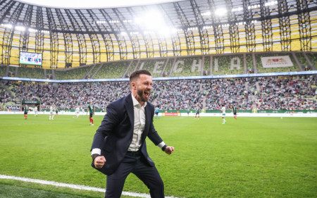 Konferencja prasowa po meczu z GKS Tychy