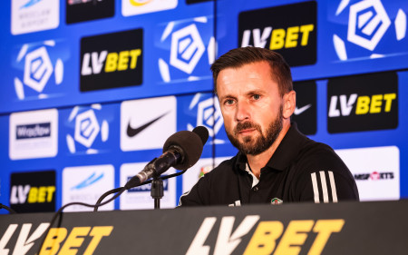 Press conference after the match in Wroclaw