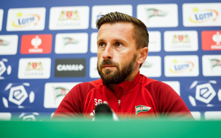 Conference | Coach Szymon Grabowski before the match against Motor Lublin