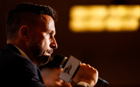 Coach Szymon Grabowski after the match against Rakow Częstochowa