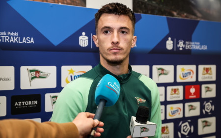 BRIEFING I Bujar Pllana before the game against Radomiak Radom