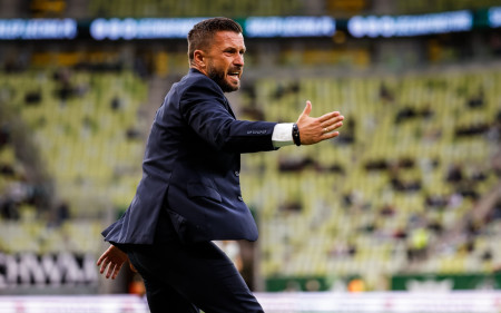 Press conference after the match against Radomiak