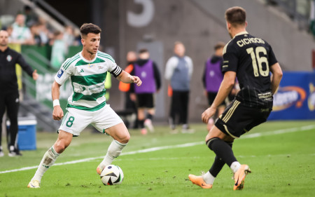 Broadcast of match against Widzew Łódź