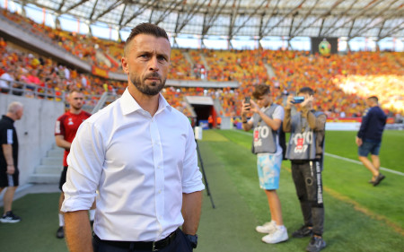 Press conference after the match against Jagiellonia Białystok