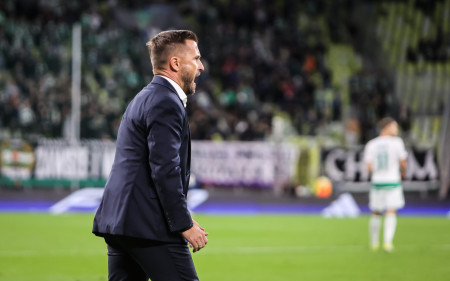 Conference after the match against Widzew Łódź