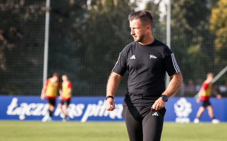 Conference after the game against Pogoń Grodzisk Mazowiecki