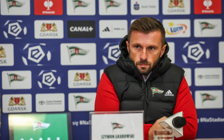 CONFERENCE: Coach Szymon Grabowski before the match against Cracovia