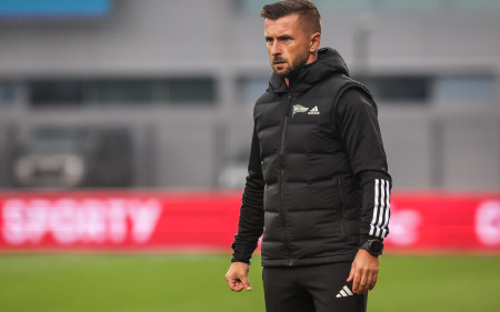 Press conference after the match against Stal Mielec