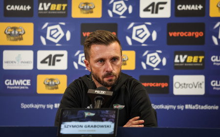 Press conference after the match with Piast Gliwice