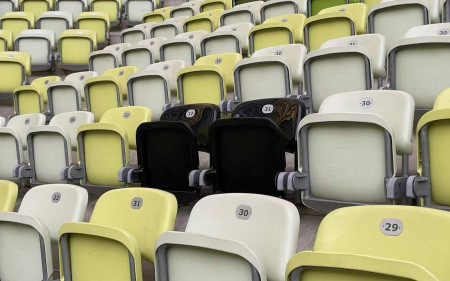 Symbolic commemoration of young Lechia supporters