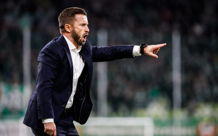 Press conference after the game with Cracovia