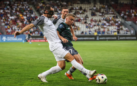 Poster campaign before the match against Puszcza