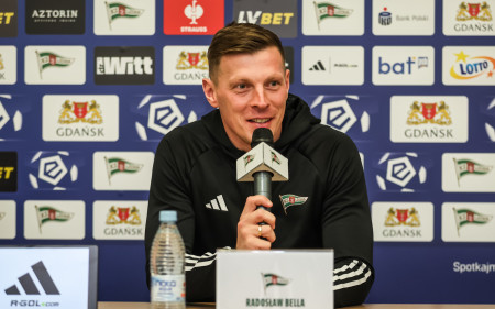 CONFERENCE | Coach Radosław Bella before the match against Górnik Zabrze