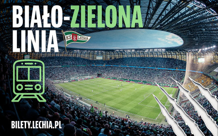 „Biało-Zieloną linią” na mecz 