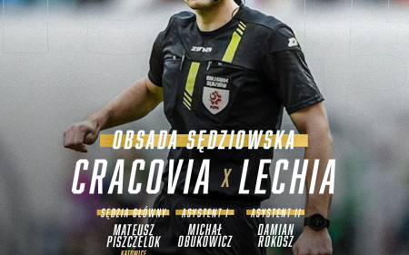 Mateusz Piszczelok appointed as the Main Referee for the #CRALGD match<br><br>
