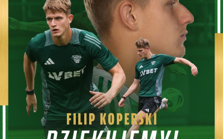 Filip Koperski odchodzi z Lechii Gdańsk
