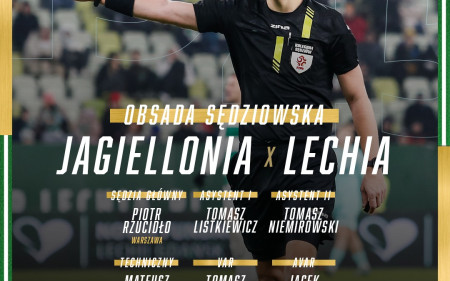 Piotr Rzucidło arbitrem meczu #JAGLGD