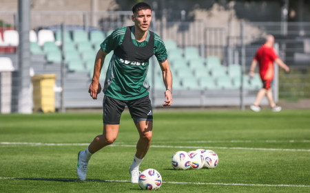 Matej Rodin in Lechia training [PHOTOS]