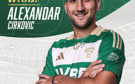 Aleksandar Ćirković zawodnikiem Lechii Gdańsk