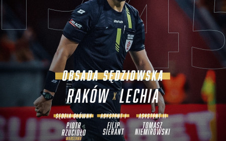 Piotr Rzucidło arbitrem meczu #RCZLGD