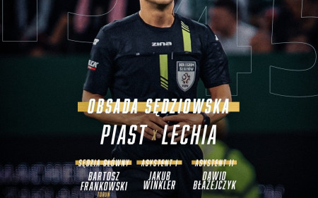 Bartosz Frankowski posędziuje w meczu #PIALGD