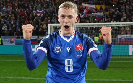 Bramka Bobčka w debiucie w seniorskiej kadrze Słowacji!